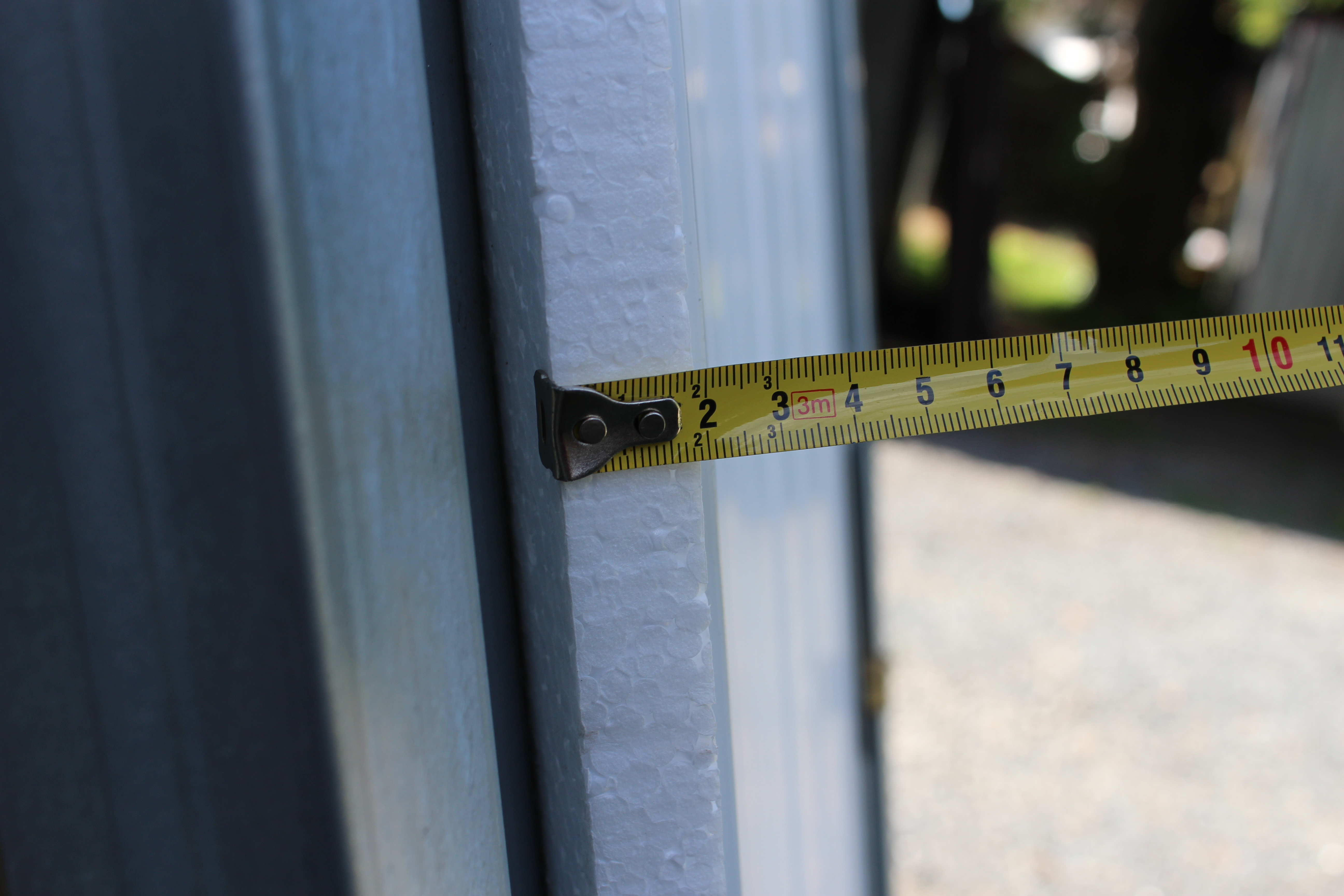 ZMK Plechové dveře š.90 x 200 cm,RAL 9010,levé