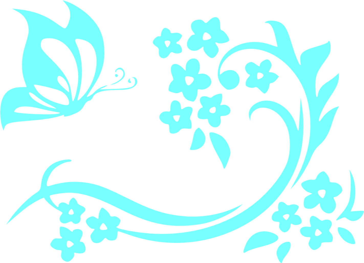 Marcela Krajčíková.Samolepky na zeď.Motýl 16 ( 60 x 43 cm )