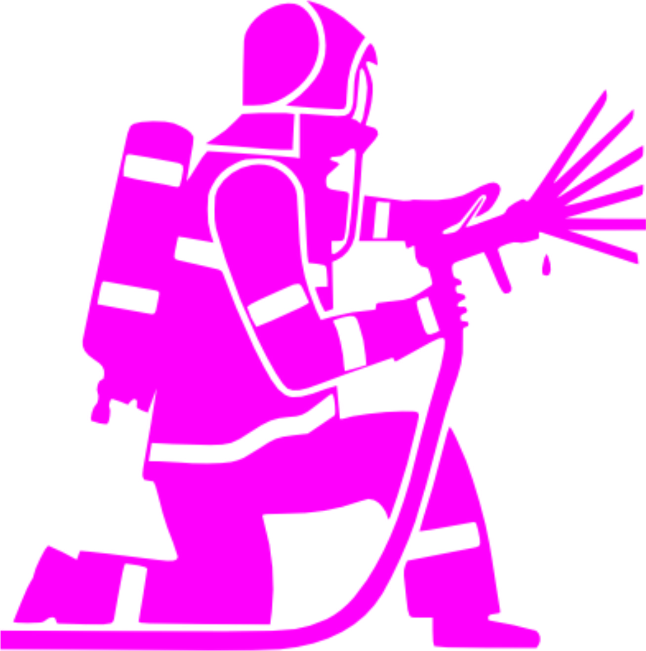 Merci-shop. Samolepka hasič 2 ( 12 cm x 12 cm ) 070