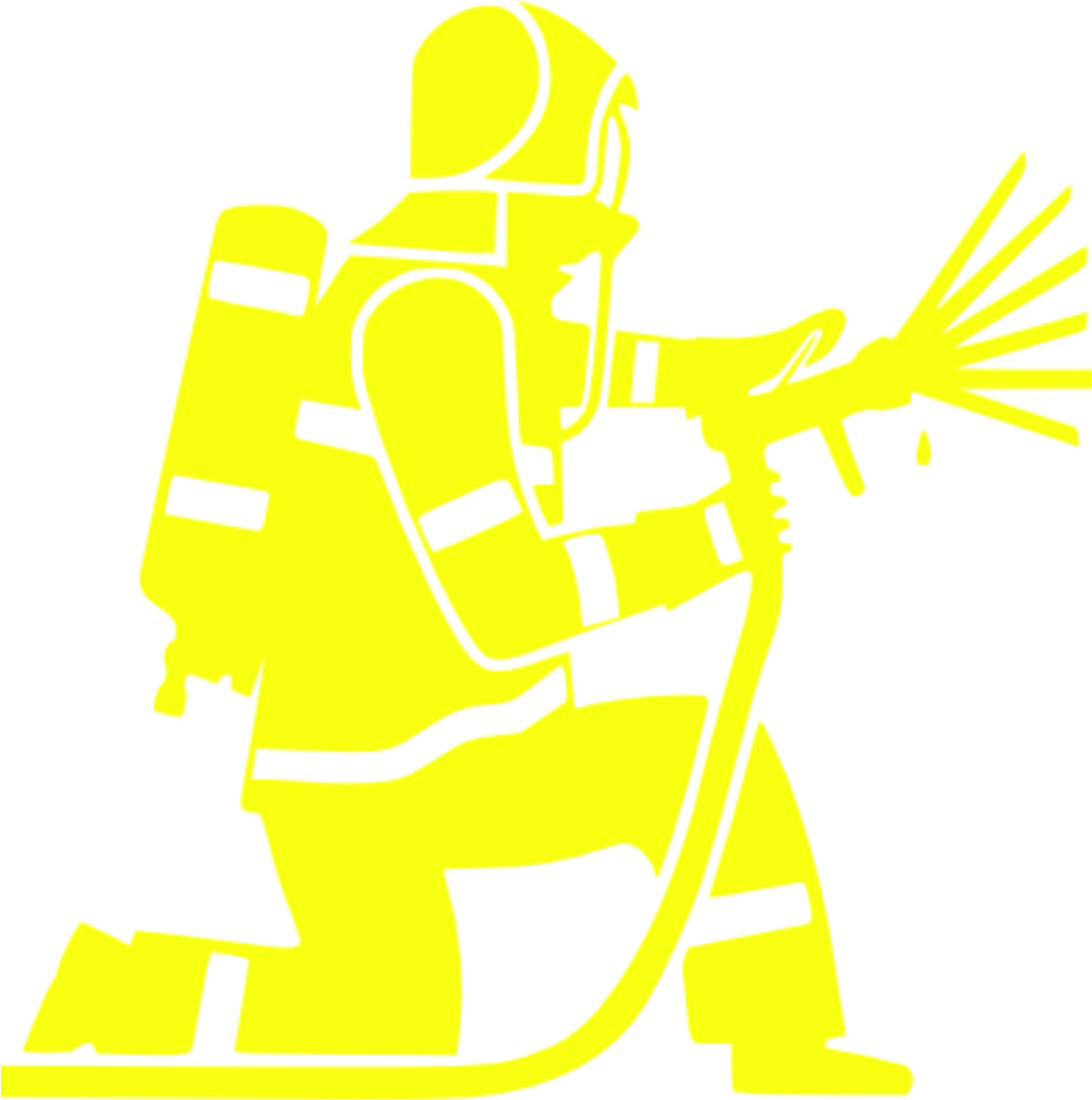 Merci-shop. Samolepka hasič 2 ( 12 cm x 12 cm ) 070